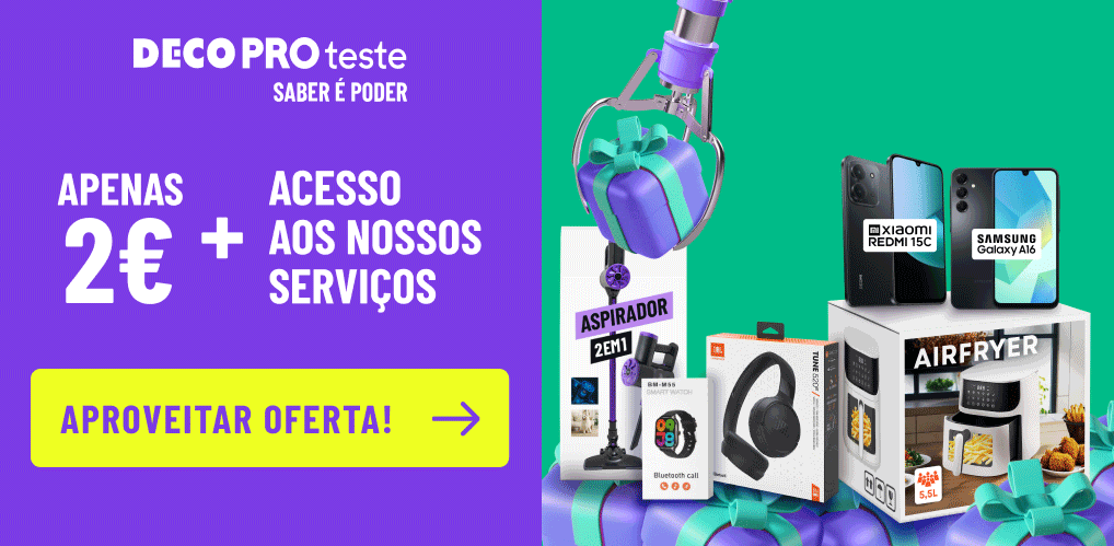 Aderir à Deco Proteste e receber oferta